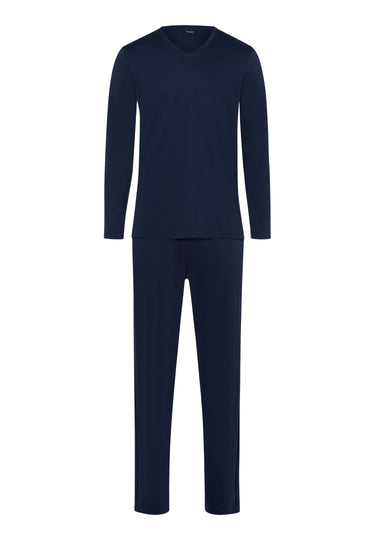 75109 Night Selection Long Sleeve Pajama Set - 1610 Deep Navy